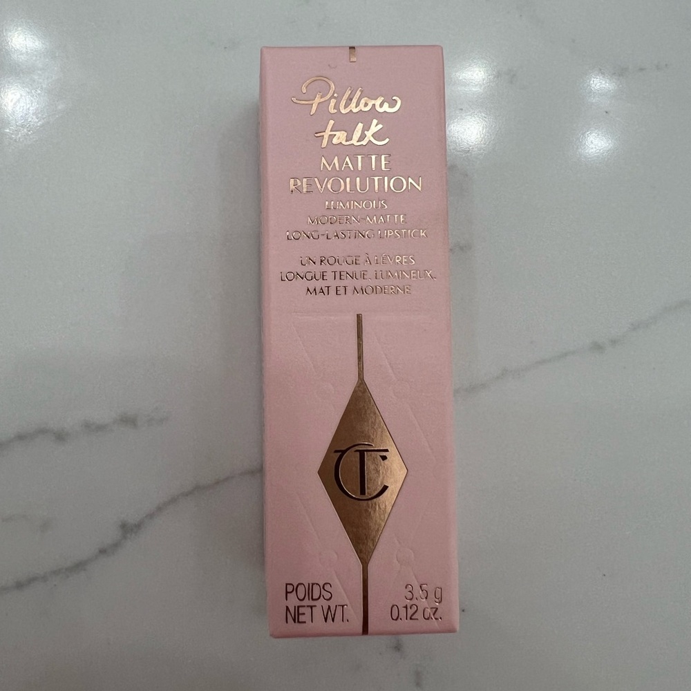NIB/Never Opened Charlotte Tilbury Pillow Talk Matte Revolution